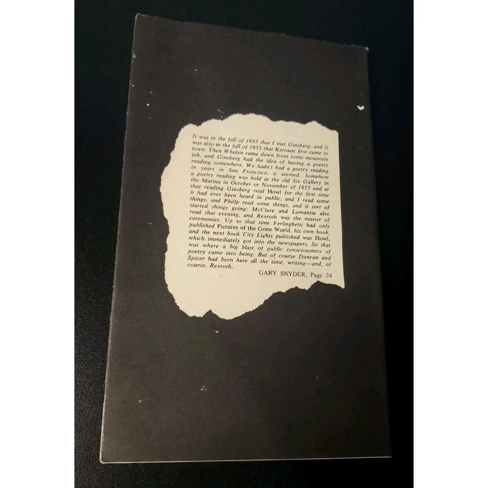 Six San Francisco Poets - David Kherdian (1969, 2nd) Snyder, McClure, Whalen